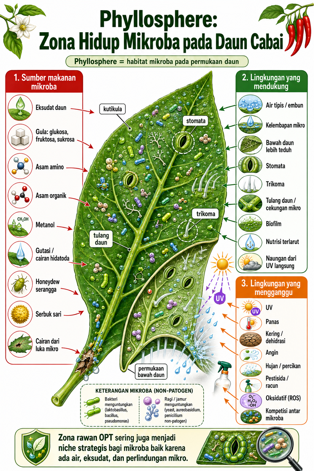 Phyllosphere mikrobioma
